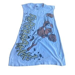 Uniqlo Marvel Graphic Iron Man Sleevless T Shirt Size Large